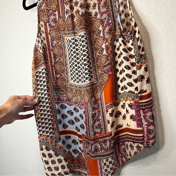 Christian Siriano Boho V-neck top 🌺 XL - Picture 2 of 5